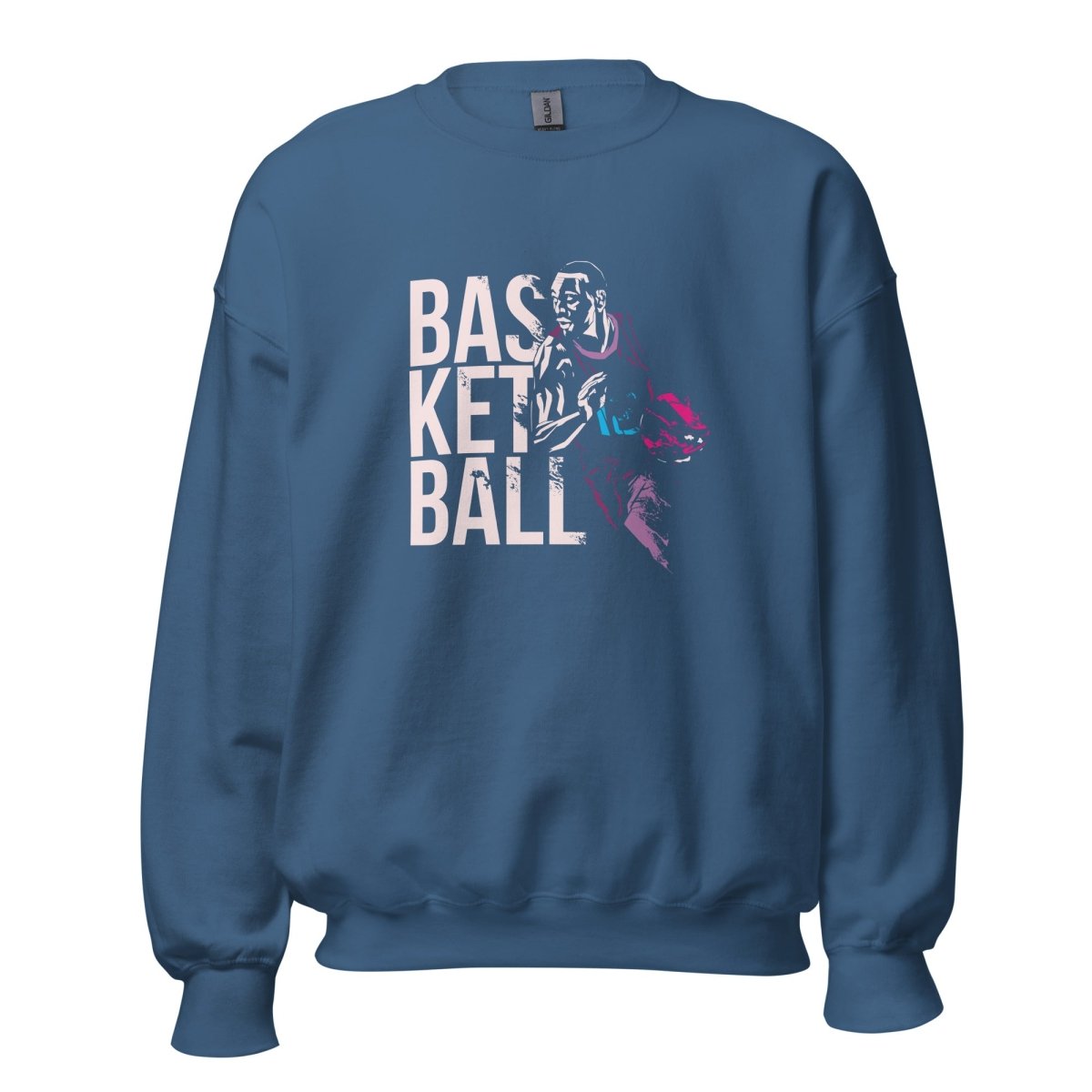 Unisex Sweatshirt "Basketball Action" - Black Ursus | Urban Streetwear