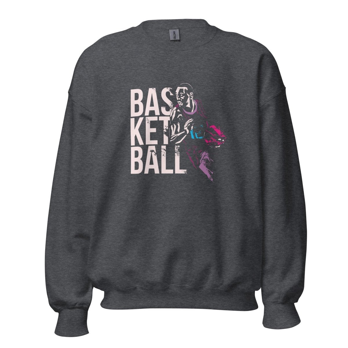 Unisex Sweatshirt "Basketball Action" - Black Ursus | Urban Streetwear