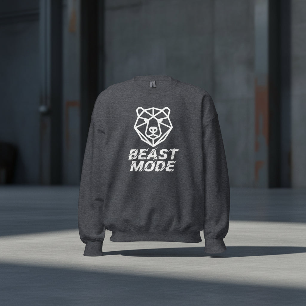Unisex Sweatshirt "Beast Mode" - Black Ursus | Urban Streetwear