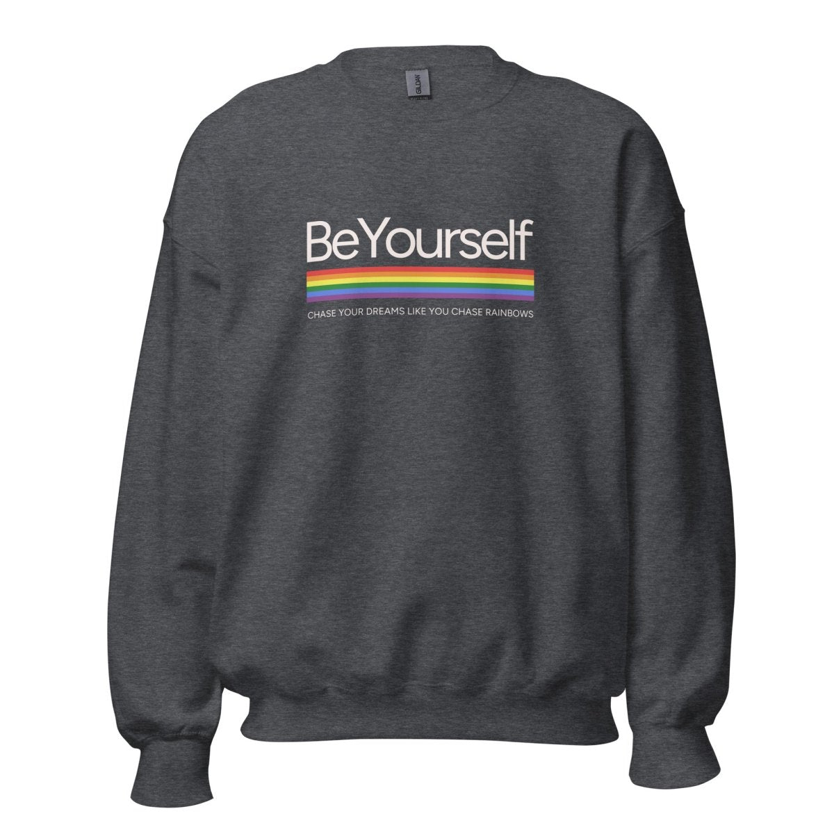 Unisex Sweatshirt "BeYourself" - Black Ursus | Urban Streetwear