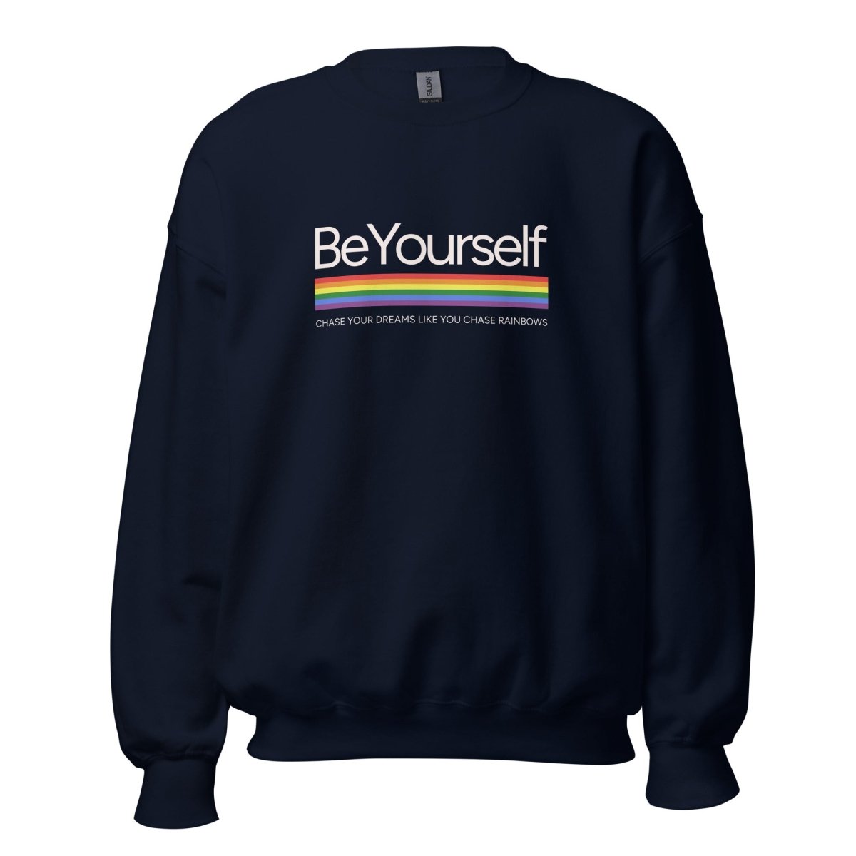 Unisex Sweatshirt "BeYourself" - Black Ursus | Urban Streetwear