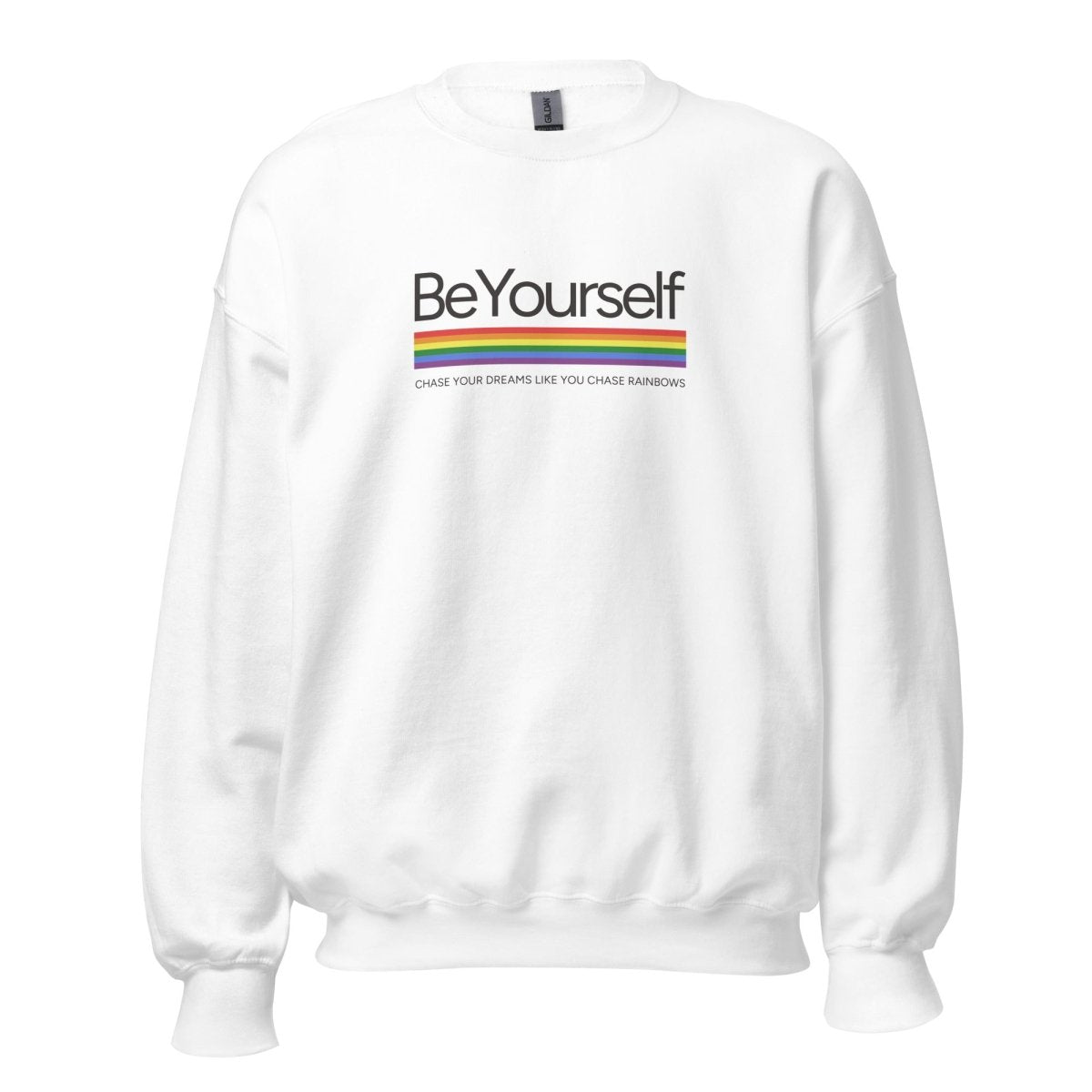 Unisex Sweatshirt "BeYourself" - Black Ursus | Urban Streetwear