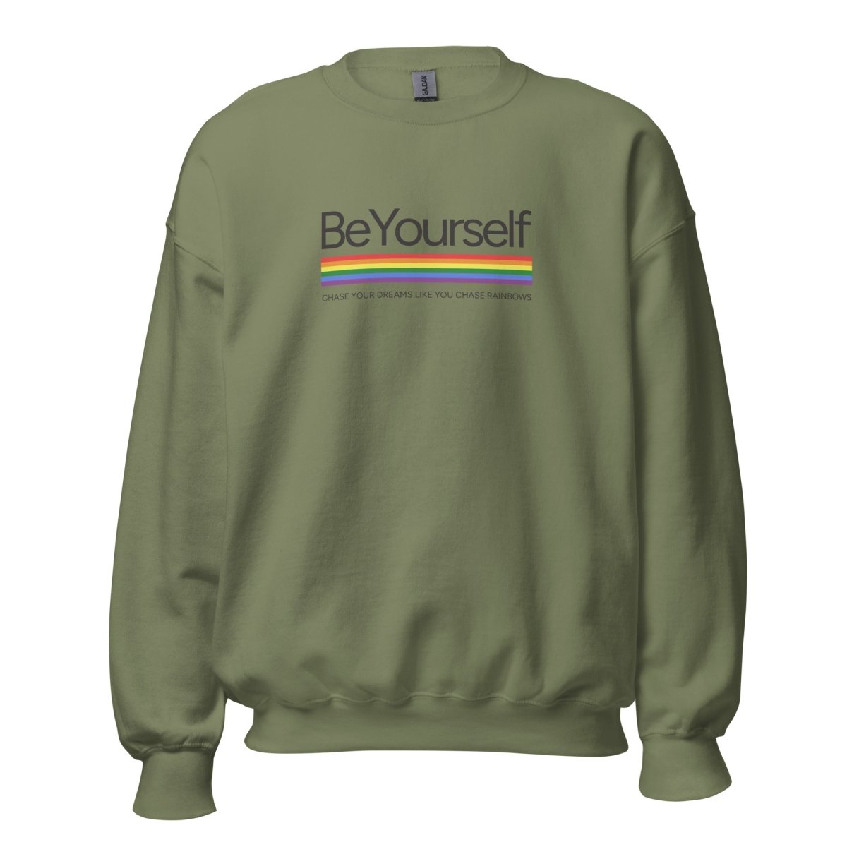 Unisex Sweatshirt "BeYourself" - Black Ursus | Urban Streetwear