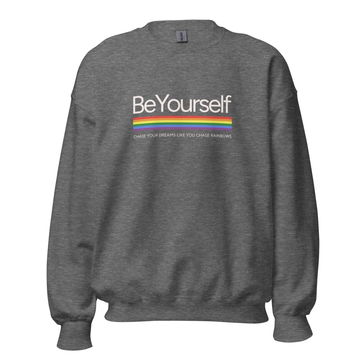 Unisex Sweatshirt "BeYourself" - Black Ursus | Urban Streetwear