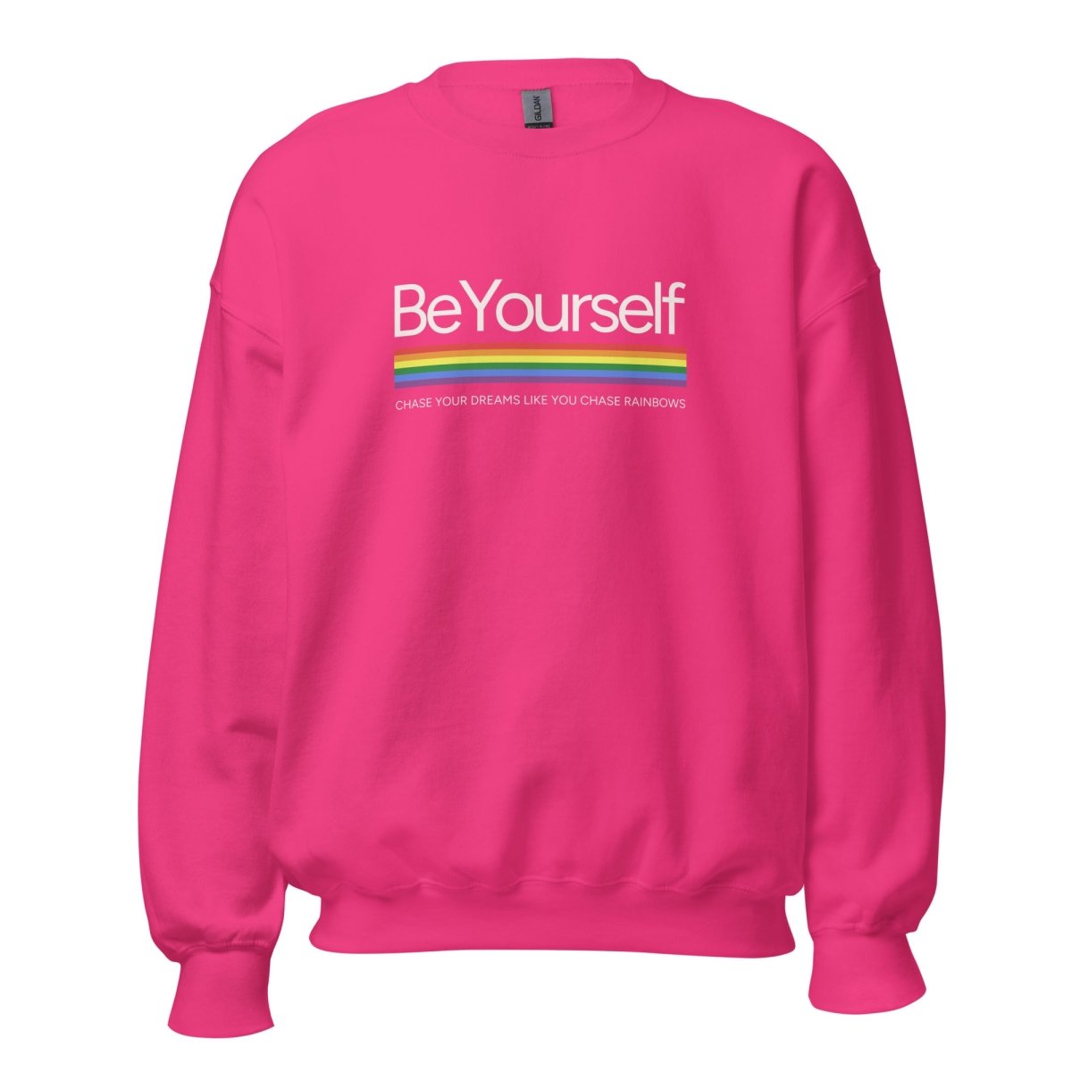 Unisex Sweatshirt "BeYourself" - Black Ursus | Urban Streetwear