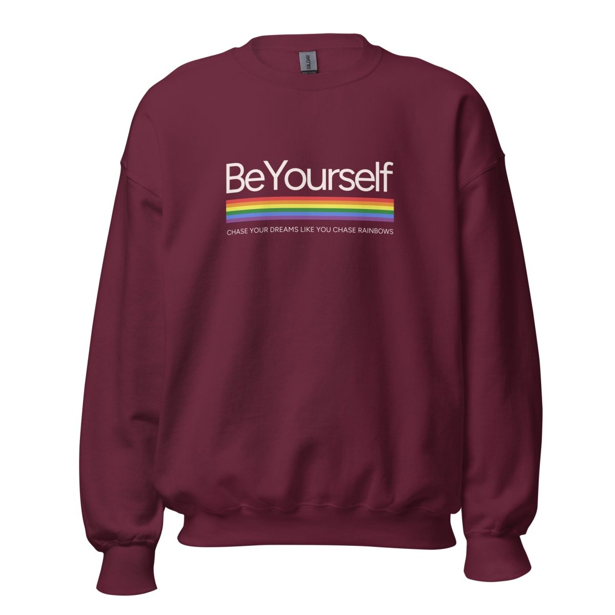 Unisex Sweatshirt "BeYourself" - Black Ursus | Urban Streetwear