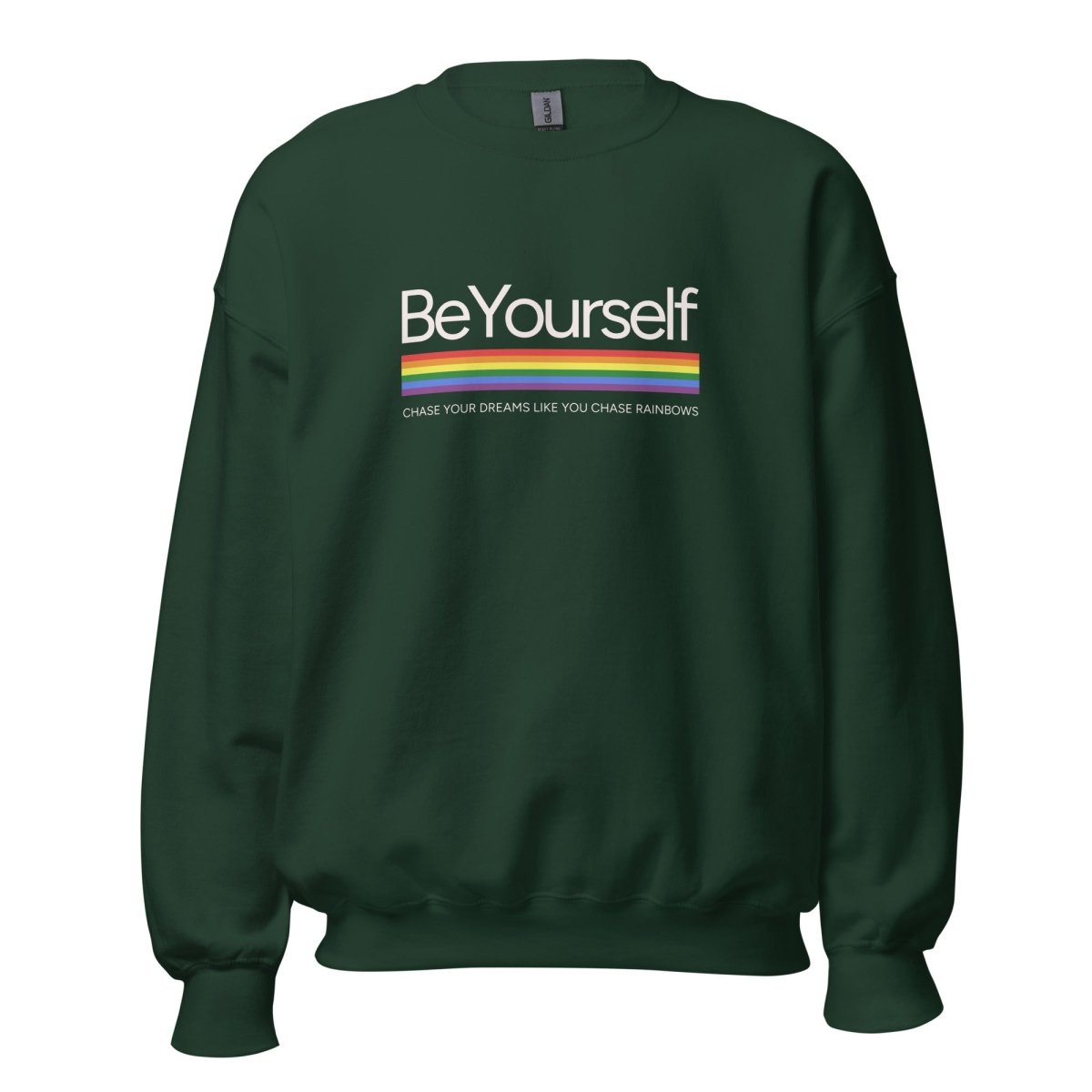 Unisex Sweatshirt "BeYourself" - Black Ursus | Urban Streetwear