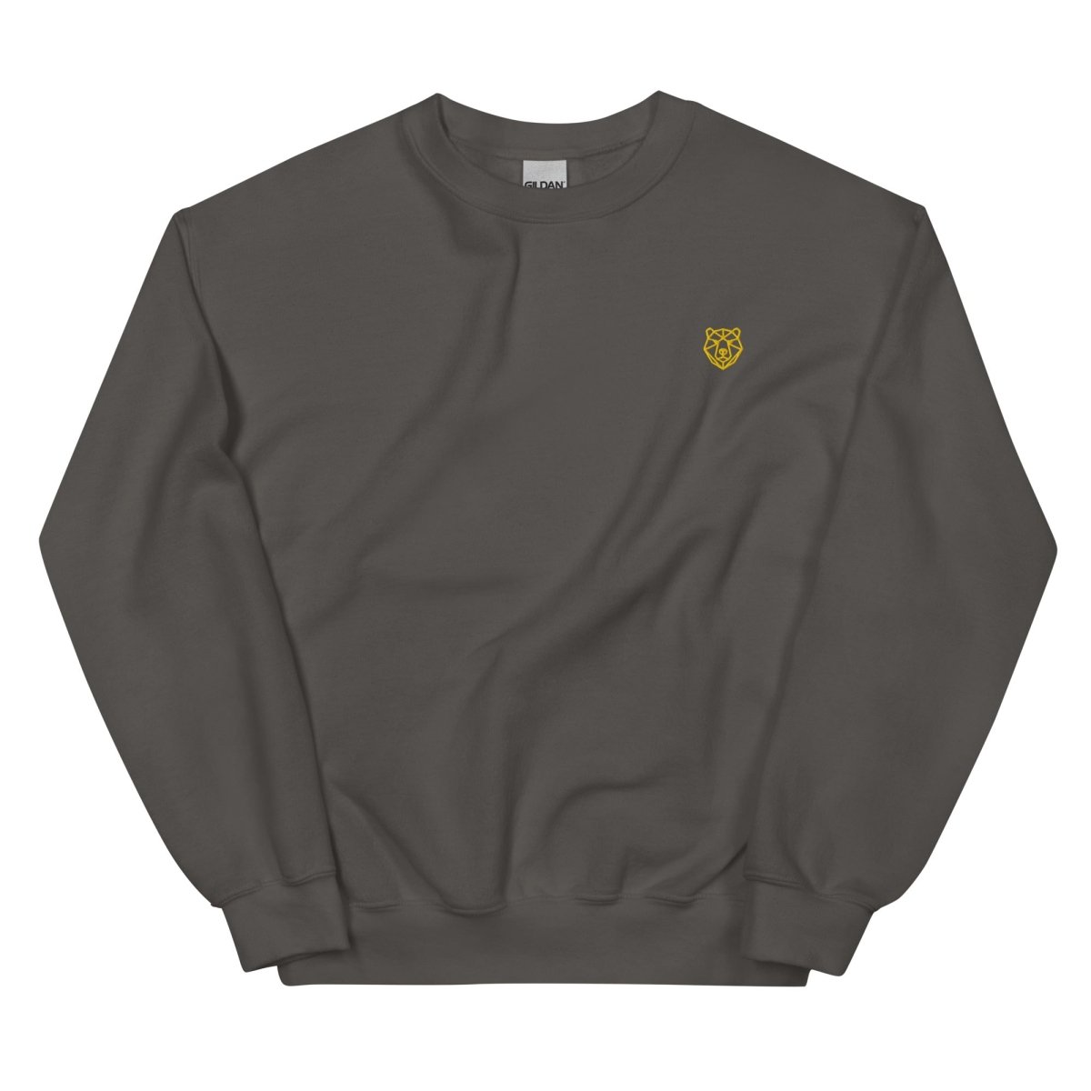 Unisex Sweatshirt "Black Ursus" mit hochwertigem Logo - Stick in Farbe Gold - Black Ursus | Urban Streetwear