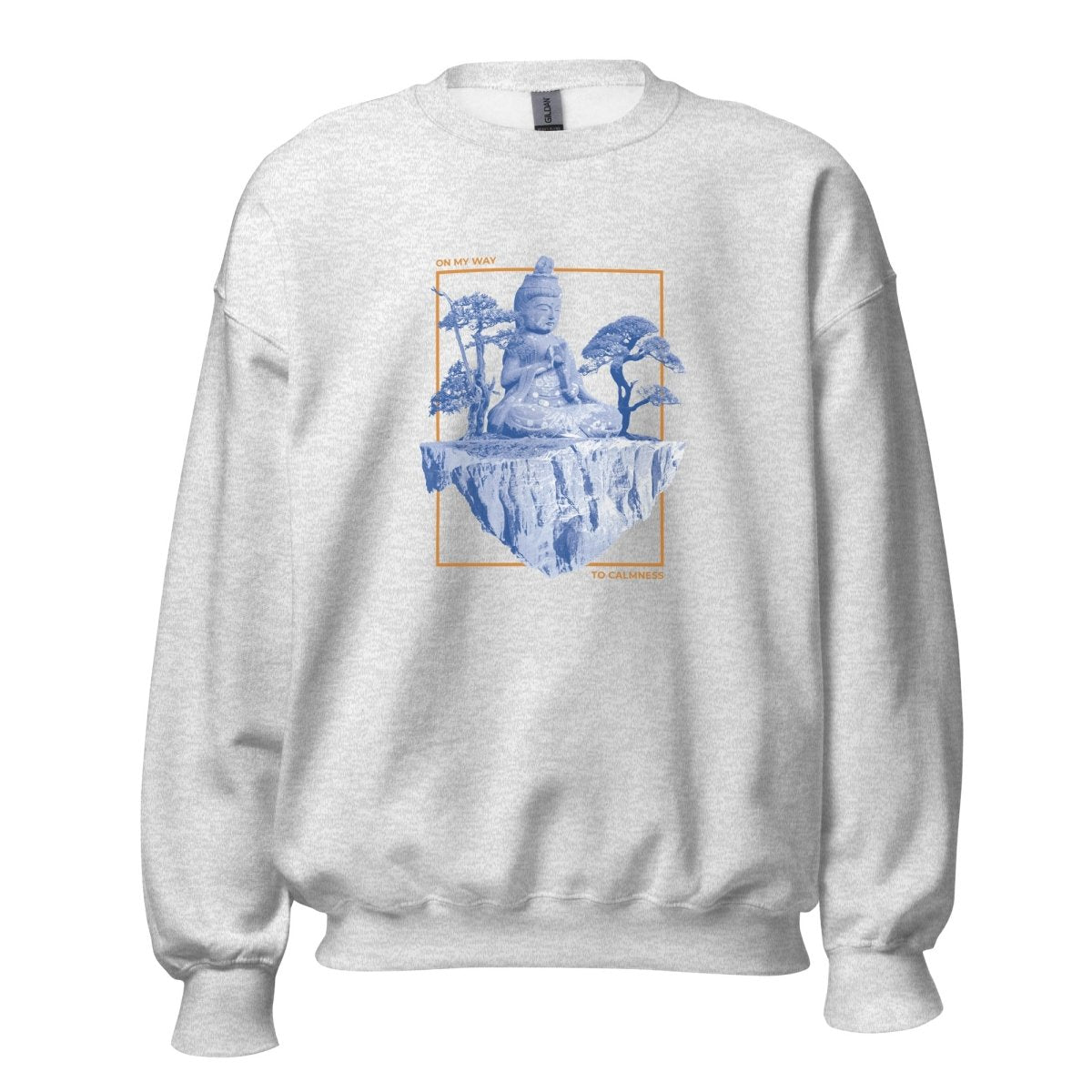 Unisex Sweatshirt „Calmness“ - Black Ursus | Urban Streetwear