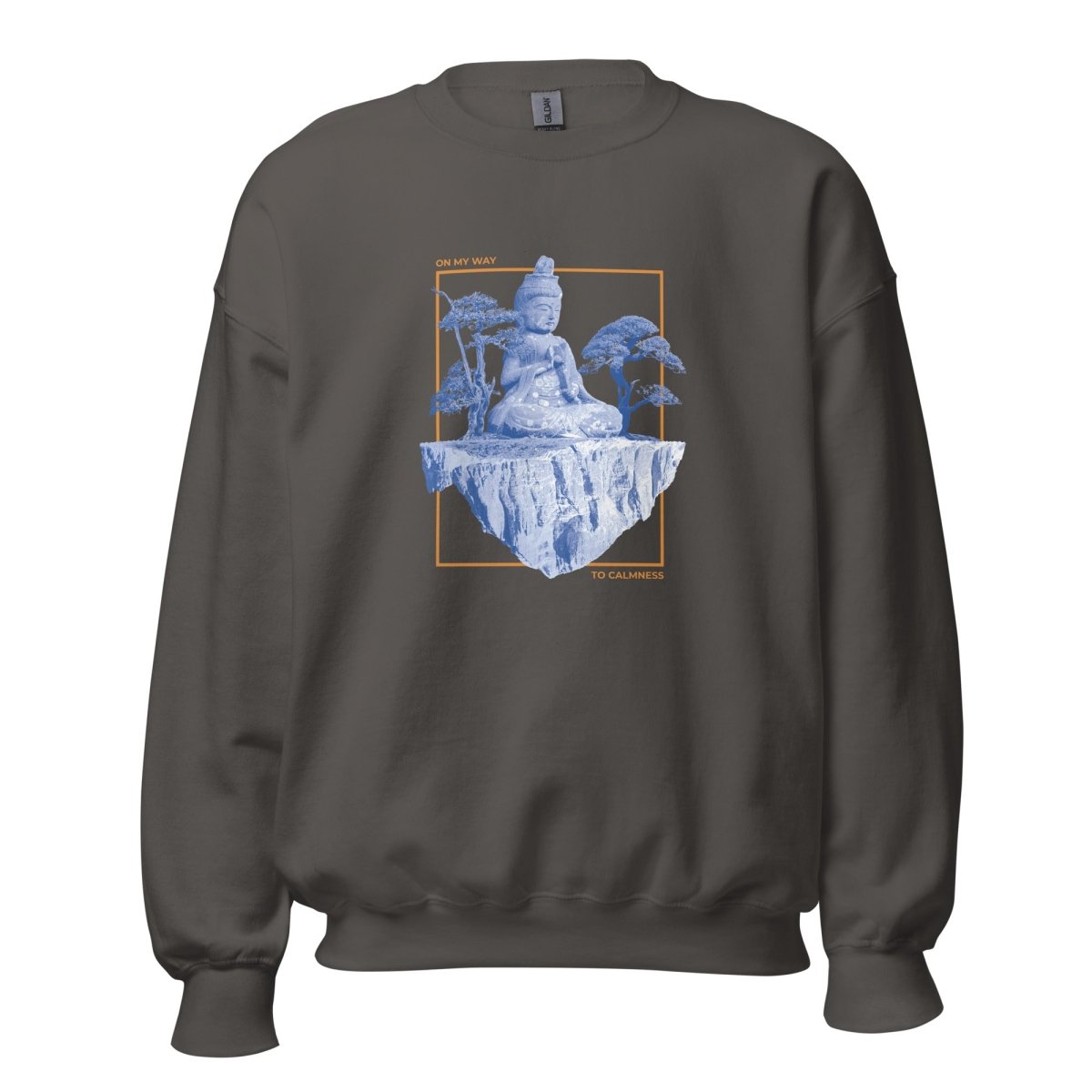 Unisex Sweatshirt „Calmness“ - Black Ursus | Urban Streetwear
