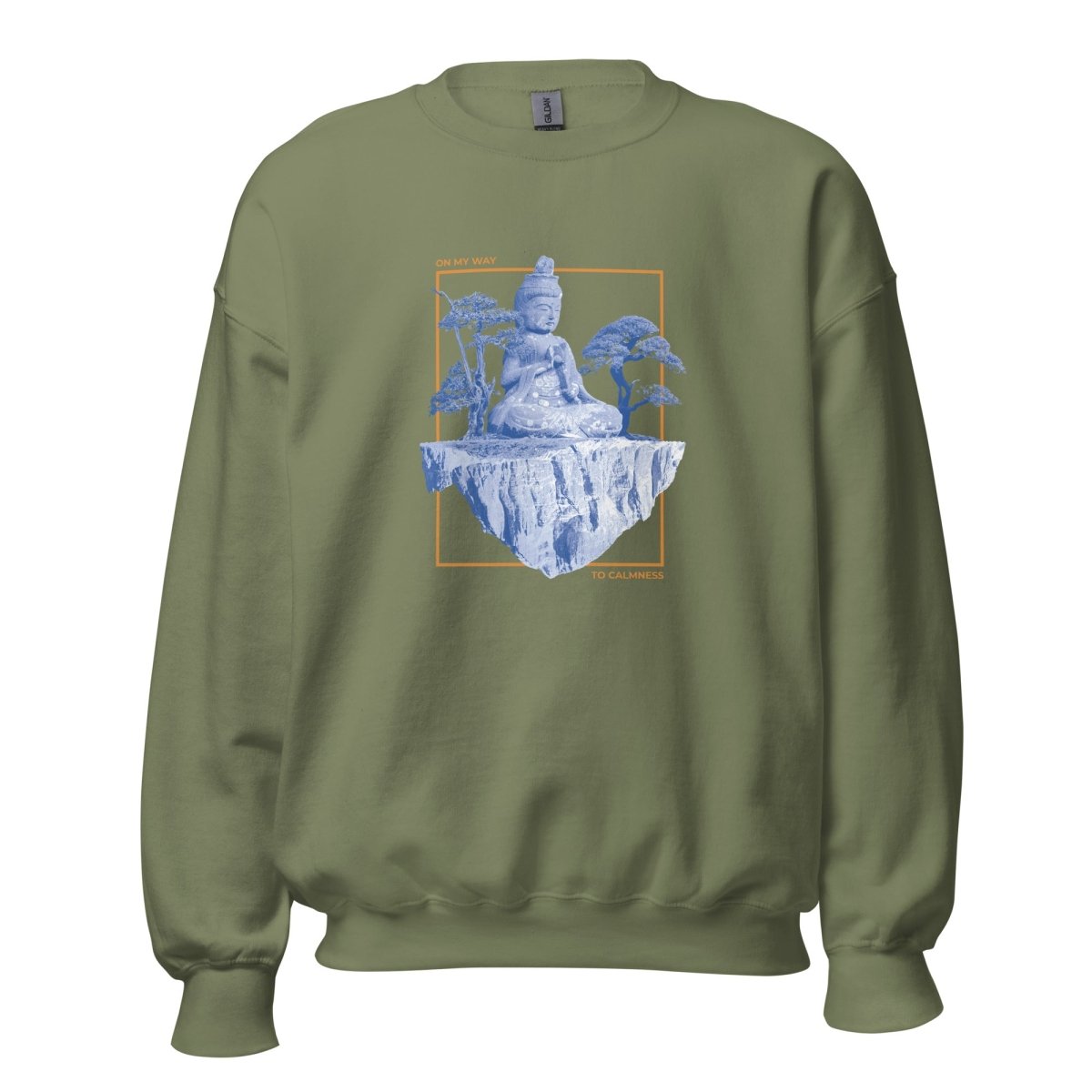 Unisex Sweatshirt „Calmness“ - Black Ursus | Urban Streetwear