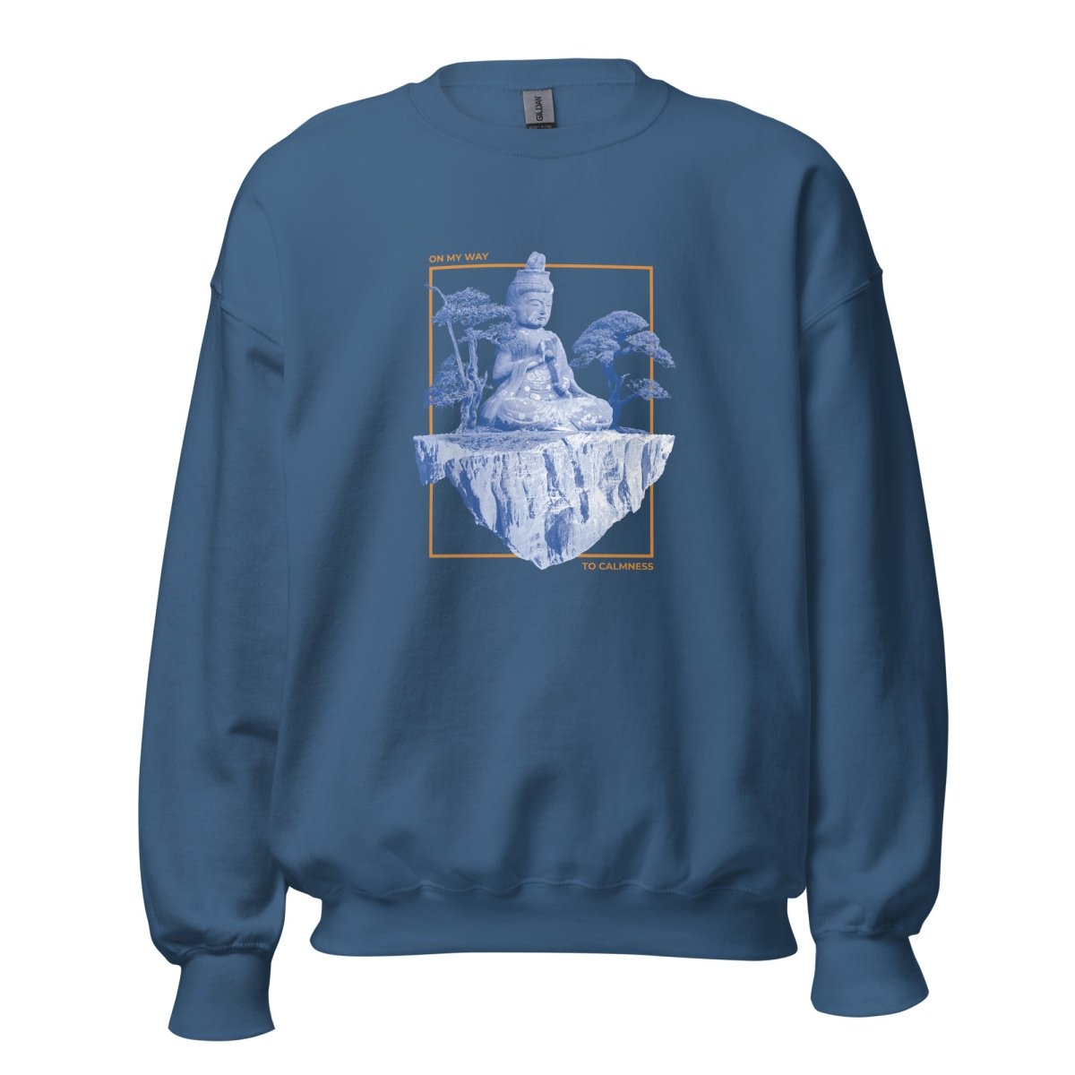 Unisex Sweatshirt „Calmness“ - Black Ursus | Urban Streetwear