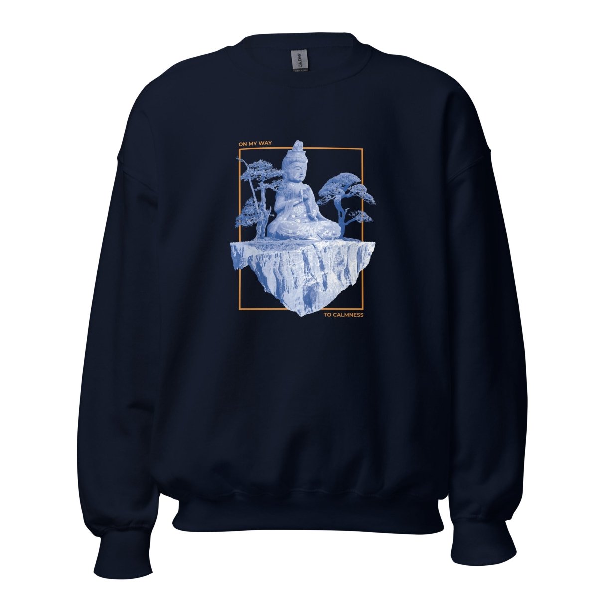 Unisex Sweatshirt „Calmness“ - Black Ursus | Urban Streetwear