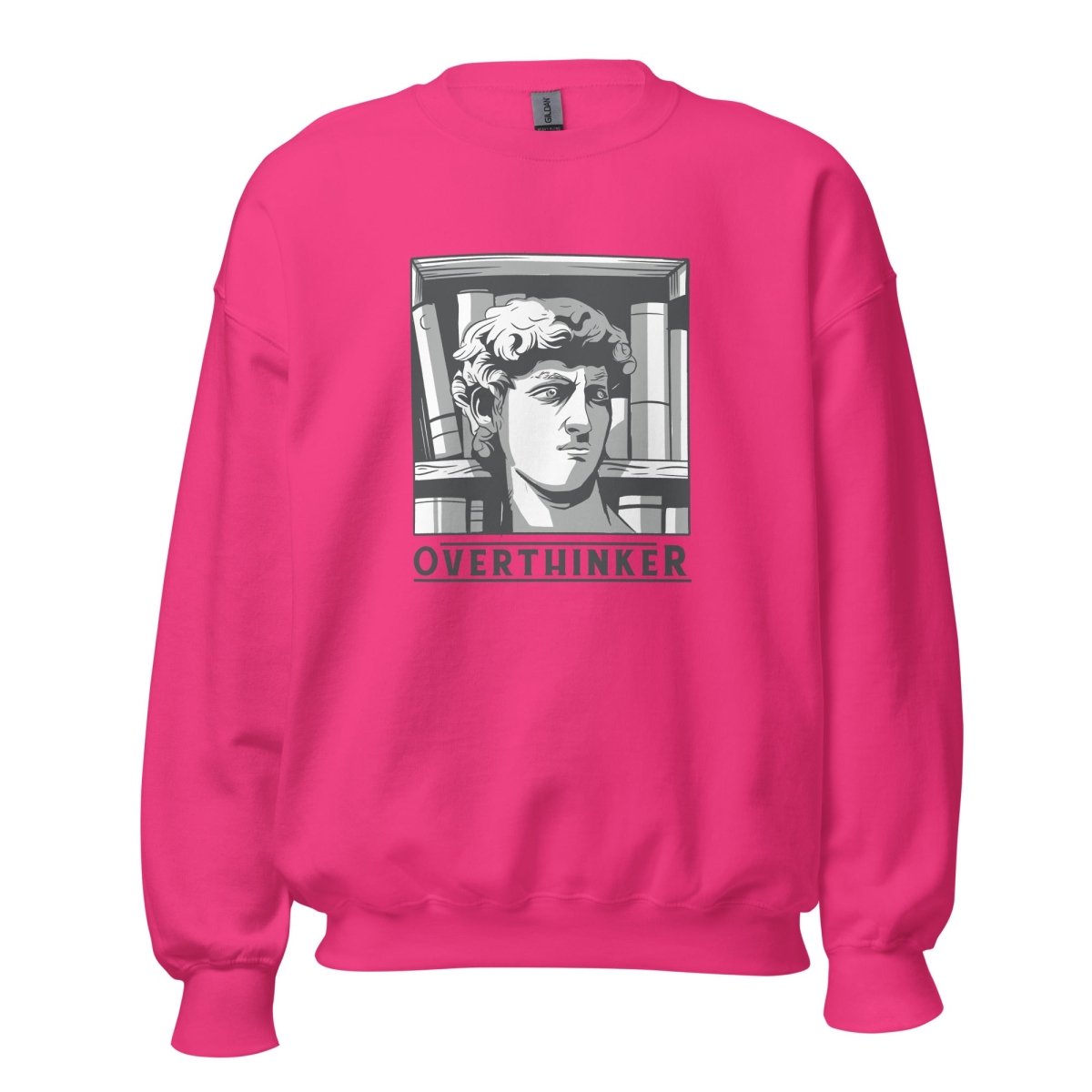 Unisex Sweatshirt „David the Overthinker“ - Black Ursus | Urban Streetwear