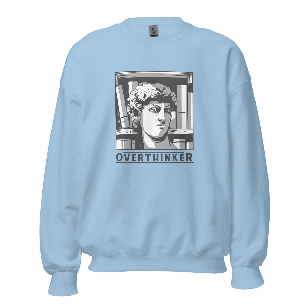 Unisex Sweatshirt „David the Overthinker“ - Black Ursus | Urban Streetwear