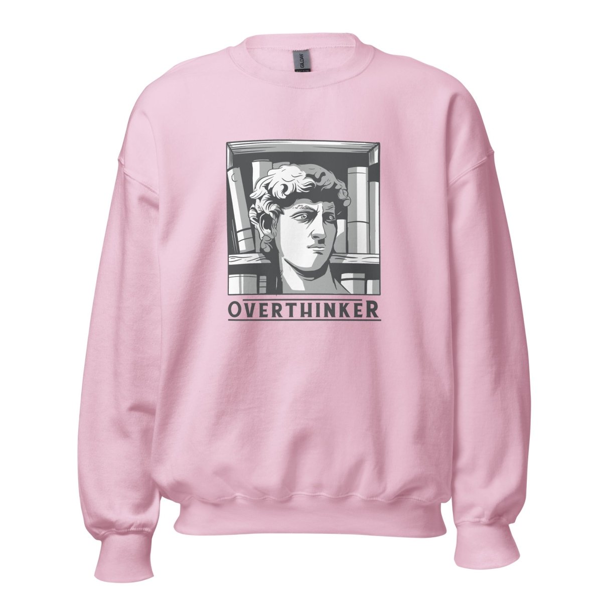 Unisex Sweatshirt „David the Overthinker“ - Black Ursus | Urban Streetwear