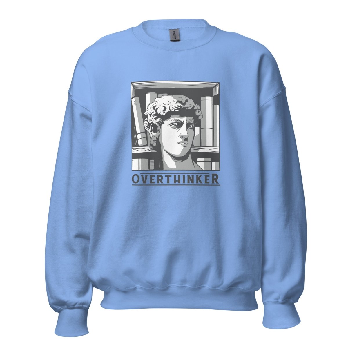 Unisex Sweatshirt „David the Overthinker“ - Black Ursus | Urban Streetwear