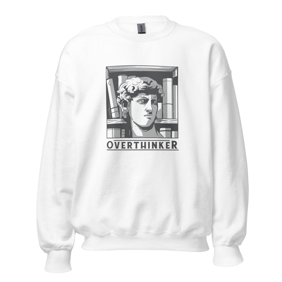 Unisex Sweatshirt „David the Overthinker“ - Black Ursus | Urban Streetwear