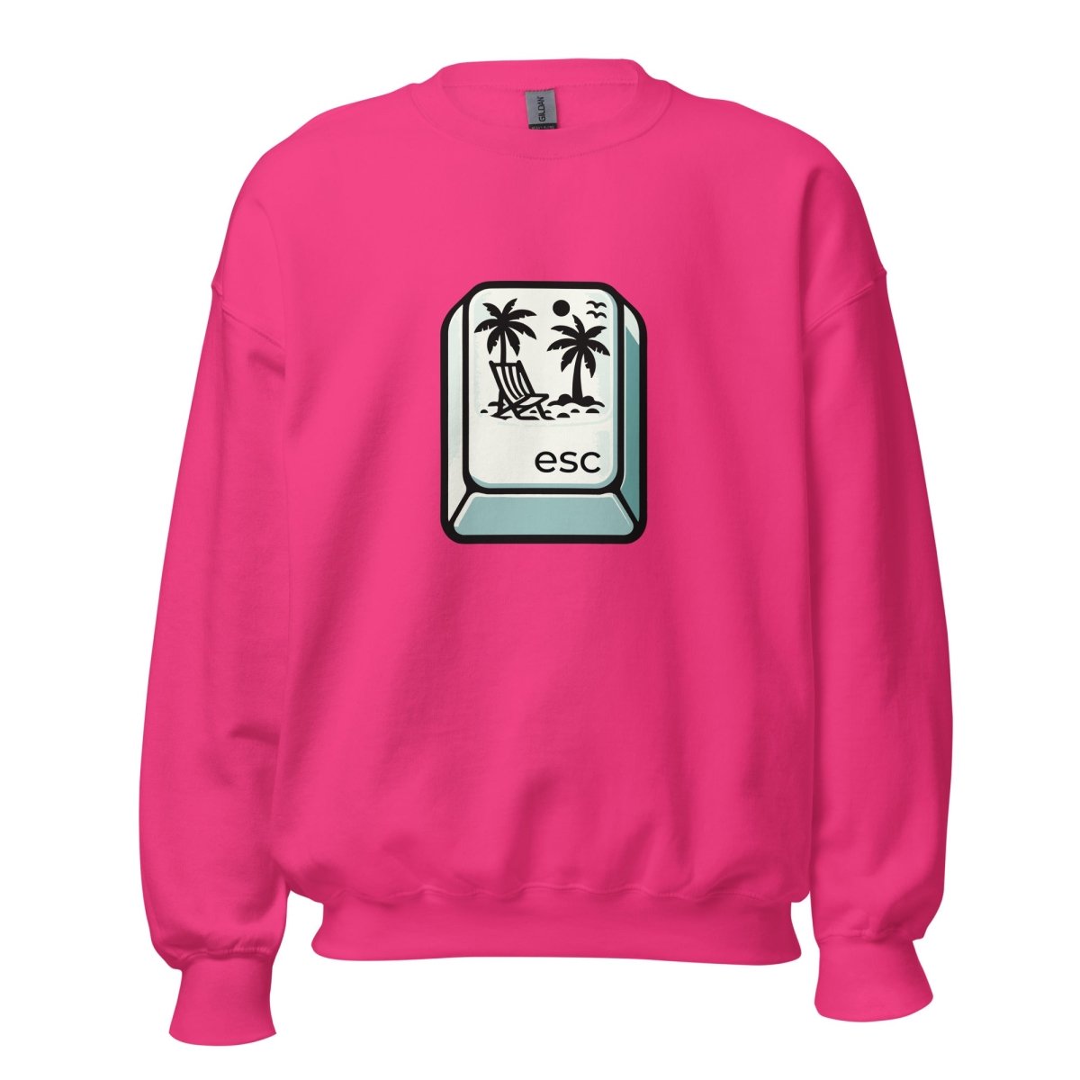 Unisex Sweatshirt „ESC to Paradise“ - Black Ursus | Urban Streetwear