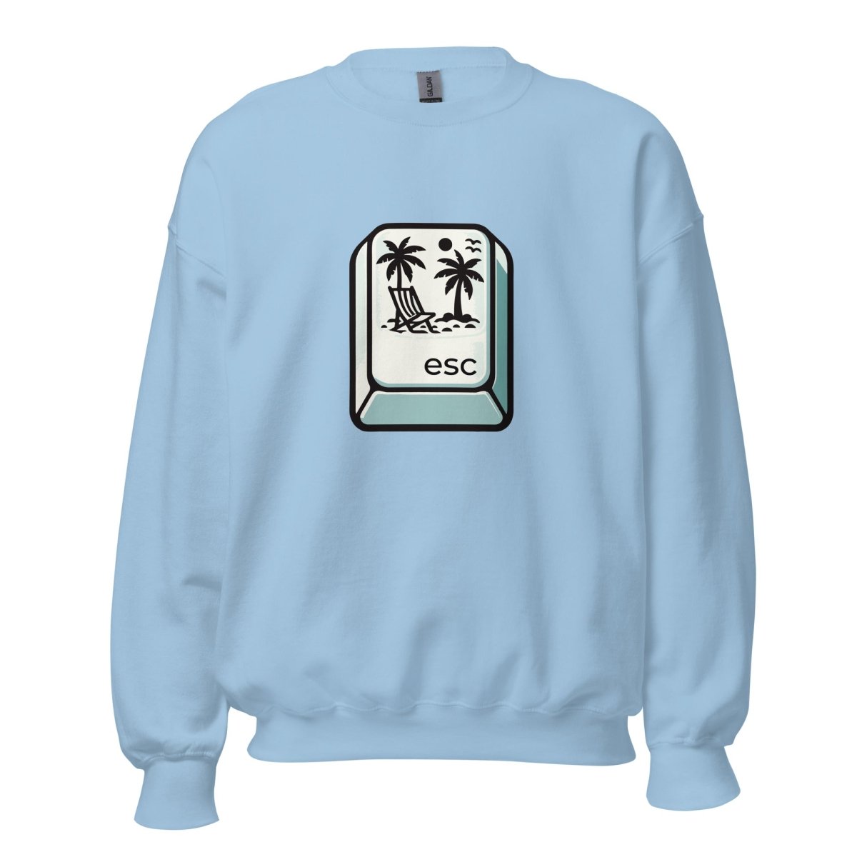 Unisex Sweatshirt „ESC to Paradise“ - Black Ursus | Urban Streetwear