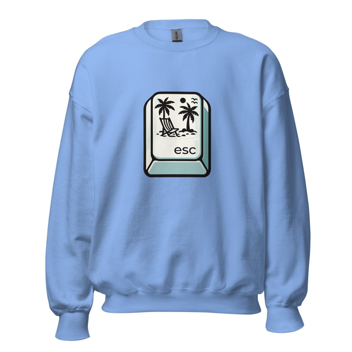 Unisex Sweatshirt „ESC to Paradise“ - Black Ursus | Urban Streetwear
