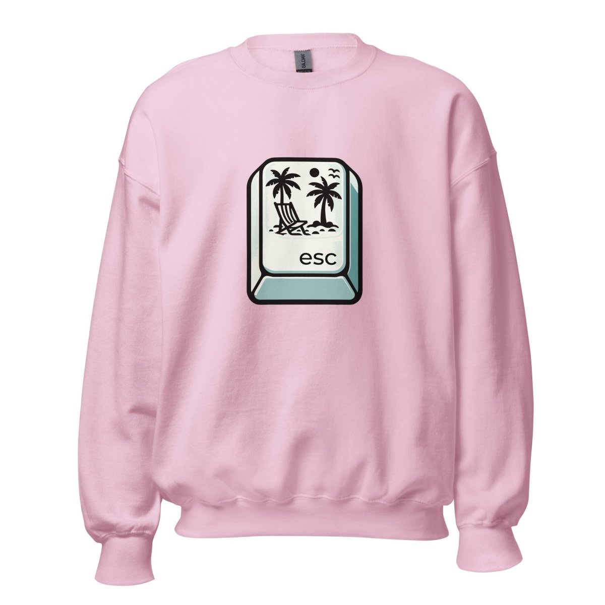 Unisex Sweatshirt „ESC to Paradise“ - Black Ursus | Urban Streetwear