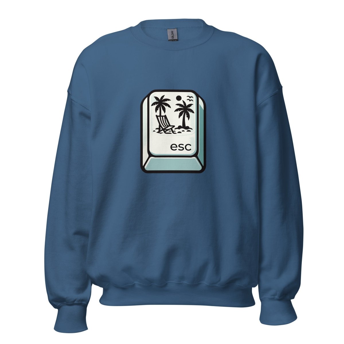Unisex Sweatshirt „ESC to Paradise“ - Black Ursus | Urban Streetwear