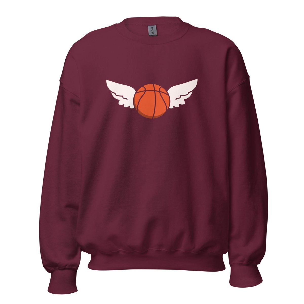 Unisex Sweatshirt "Flying Basketball" - Black Ursus | Urban Streetwear
