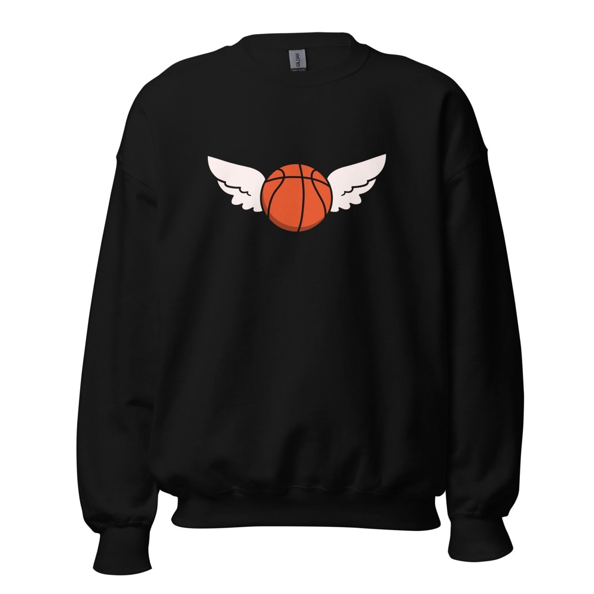 Unisex Sweatshirt "Flying Basketball" - Black Ursus | Urban Streetwear