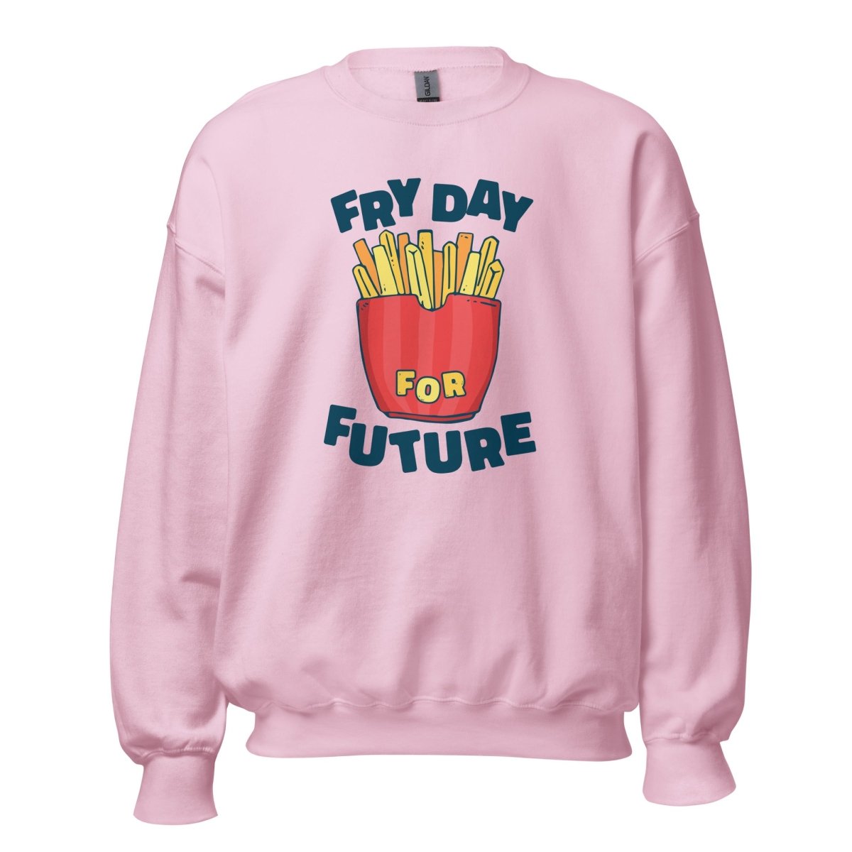 Unisex Sweatshirt "FRY DAY FOR FUTURE" - Black Ursus | Urban Streetwear