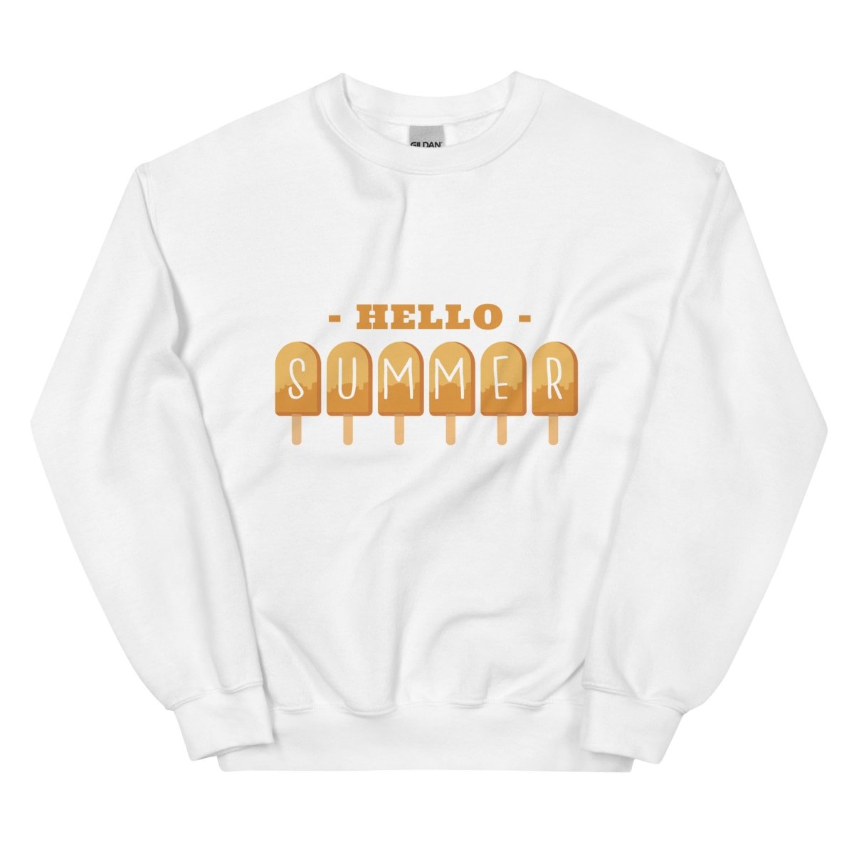 Unisex Sweatshirt „Hello Summer“ - Black Ursus | Urban Streetwear