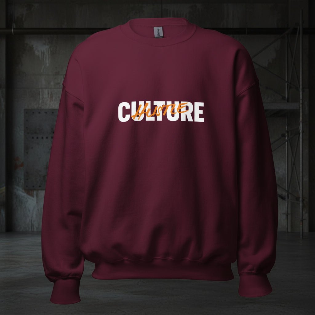 Unisex Sweatshirt „Hustle Culture“ - Black Ursus | Urban Streetwear