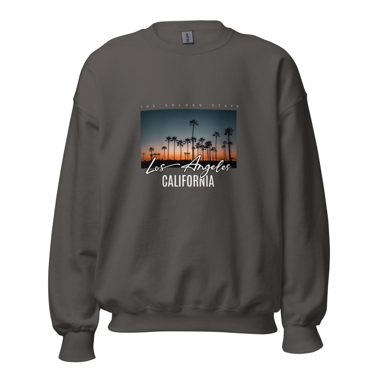 Unisex Sweatshirt "Los Angeles California" - Black Ursus | Urban Streetwear