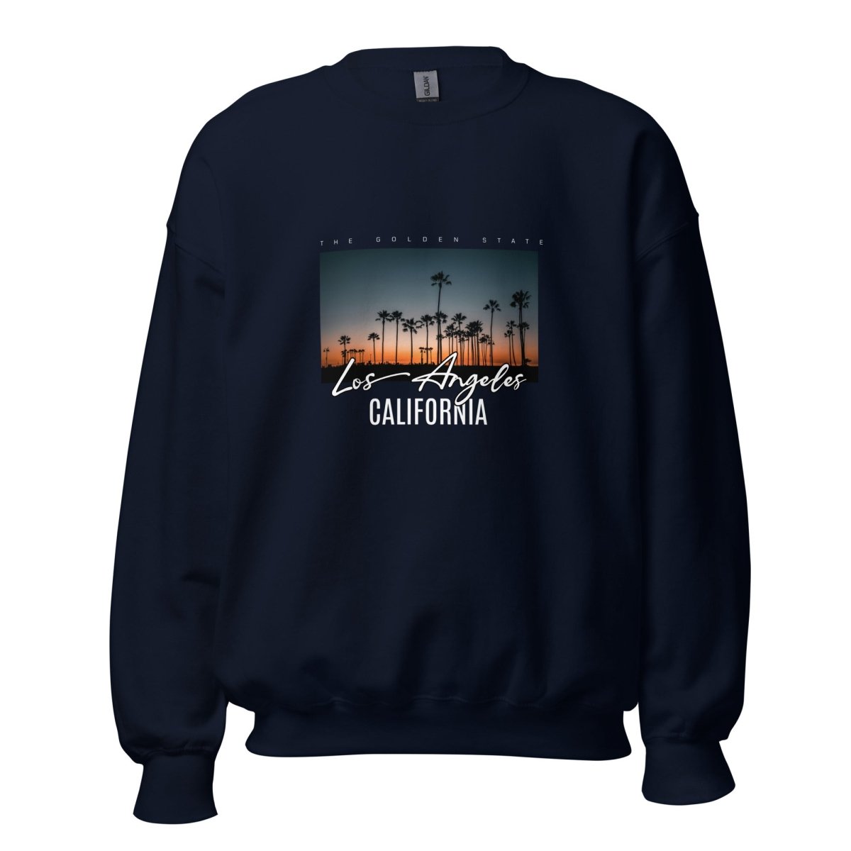 Unisex Sweatshirt "Los Angeles California" - Black Ursus | Urban Streetwear