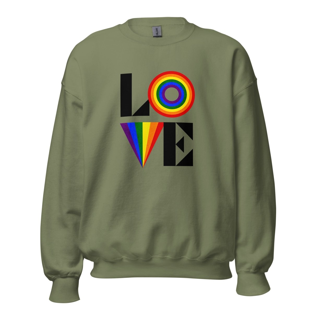 Unisex Sweatshirt "LOVE IS SAVAGE" - Black Ursus | Urban Streetwear