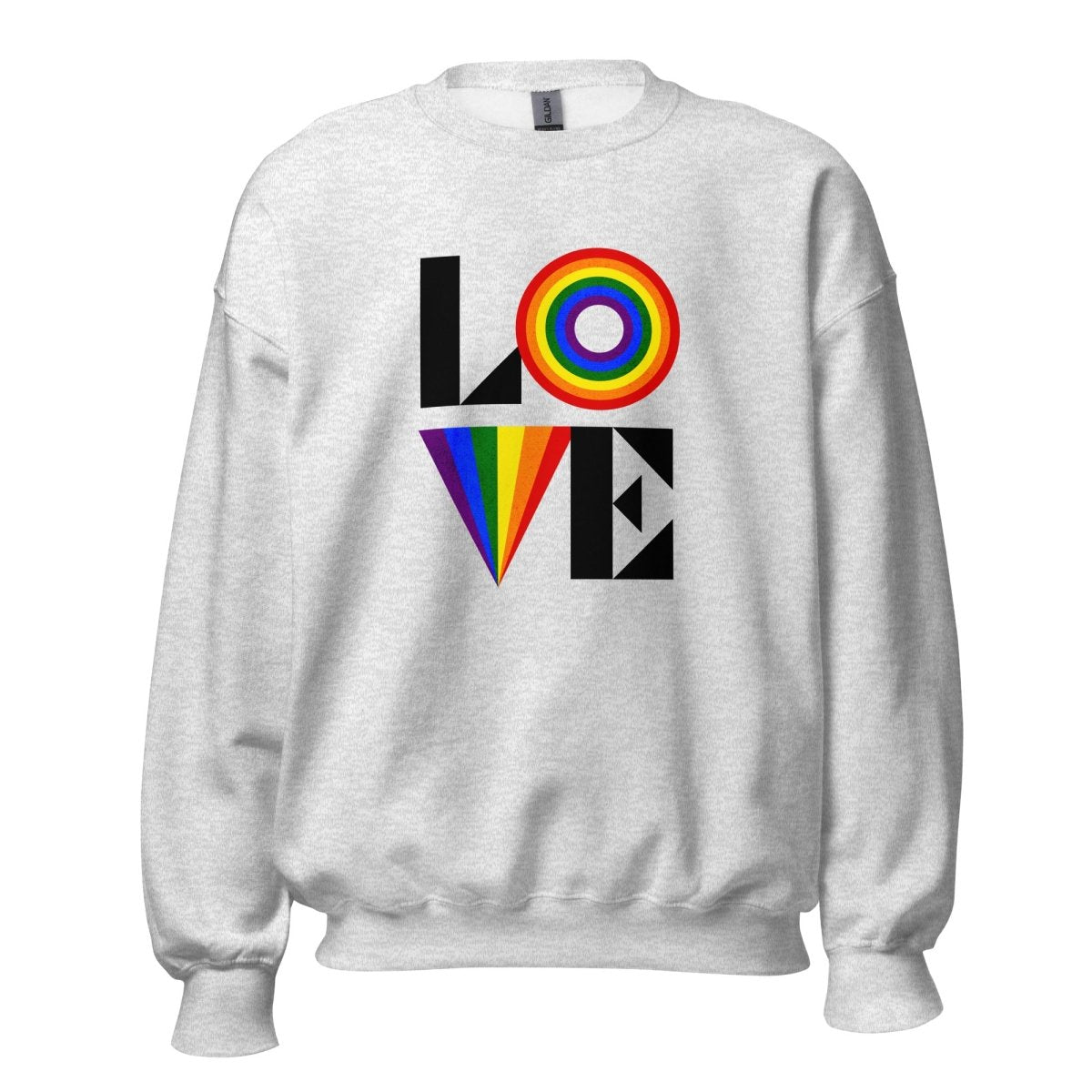 Unisex Sweatshirt "LOVE IS SAVAGE" - Black Ursus | Urban Streetwear