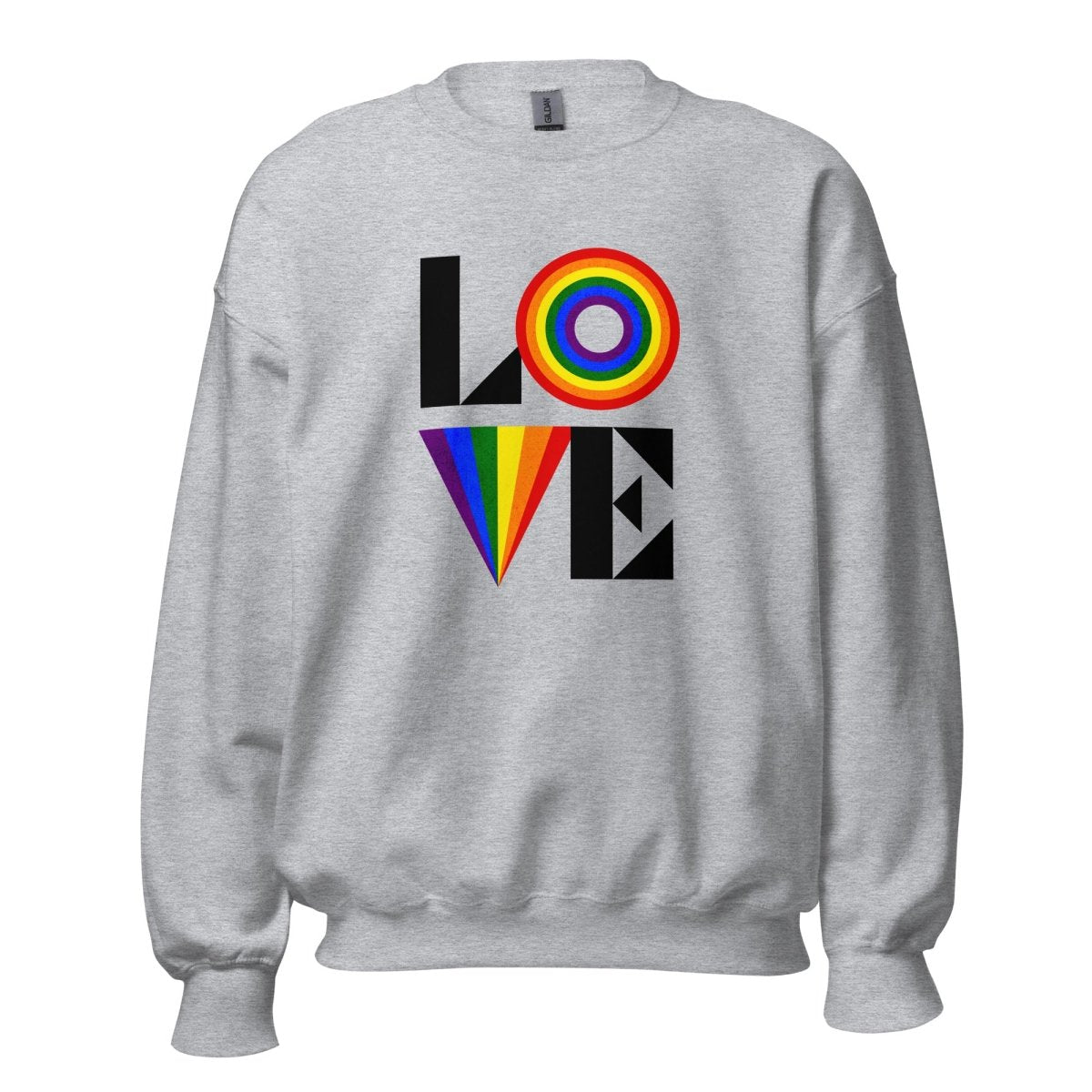 Unisex Sweatshirt "LOVE IS SAVAGE" - Black Ursus | Urban Streetwear