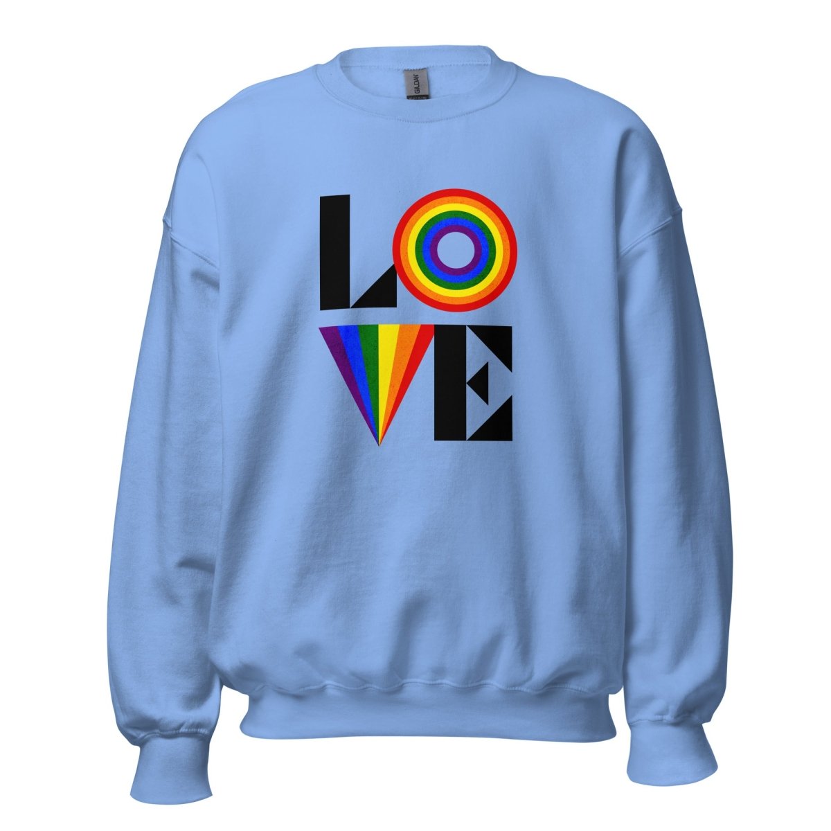 Unisex Sweatshirt "LOVE IS SAVAGE" - Black Ursus | Urban Streetwear