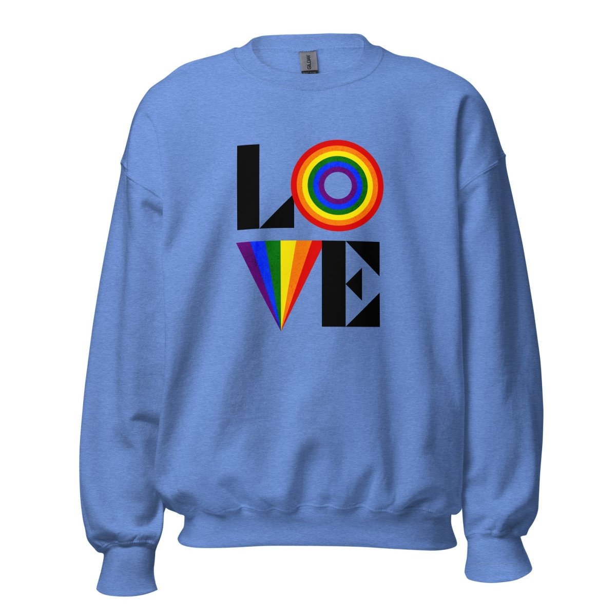 Unisex Sweatshirt "LOVE IS SAVAGE" - Black Ursus | Urban Streetwear