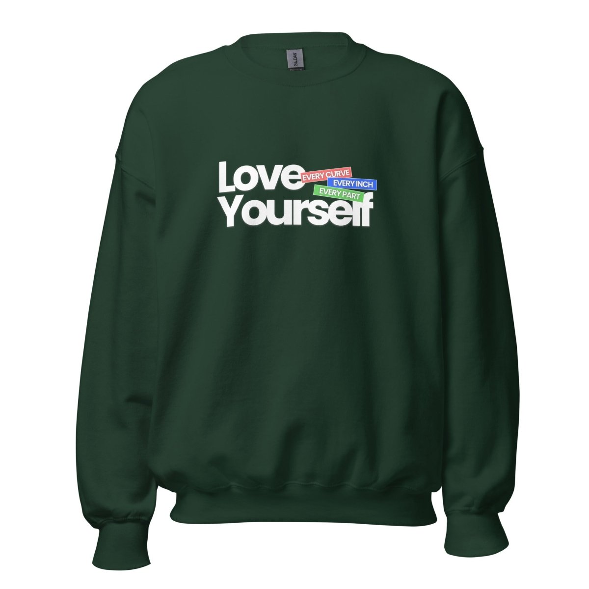 Unisex Sweatshirt "Love Yourself" - Black Ursus | Urban Streetwear