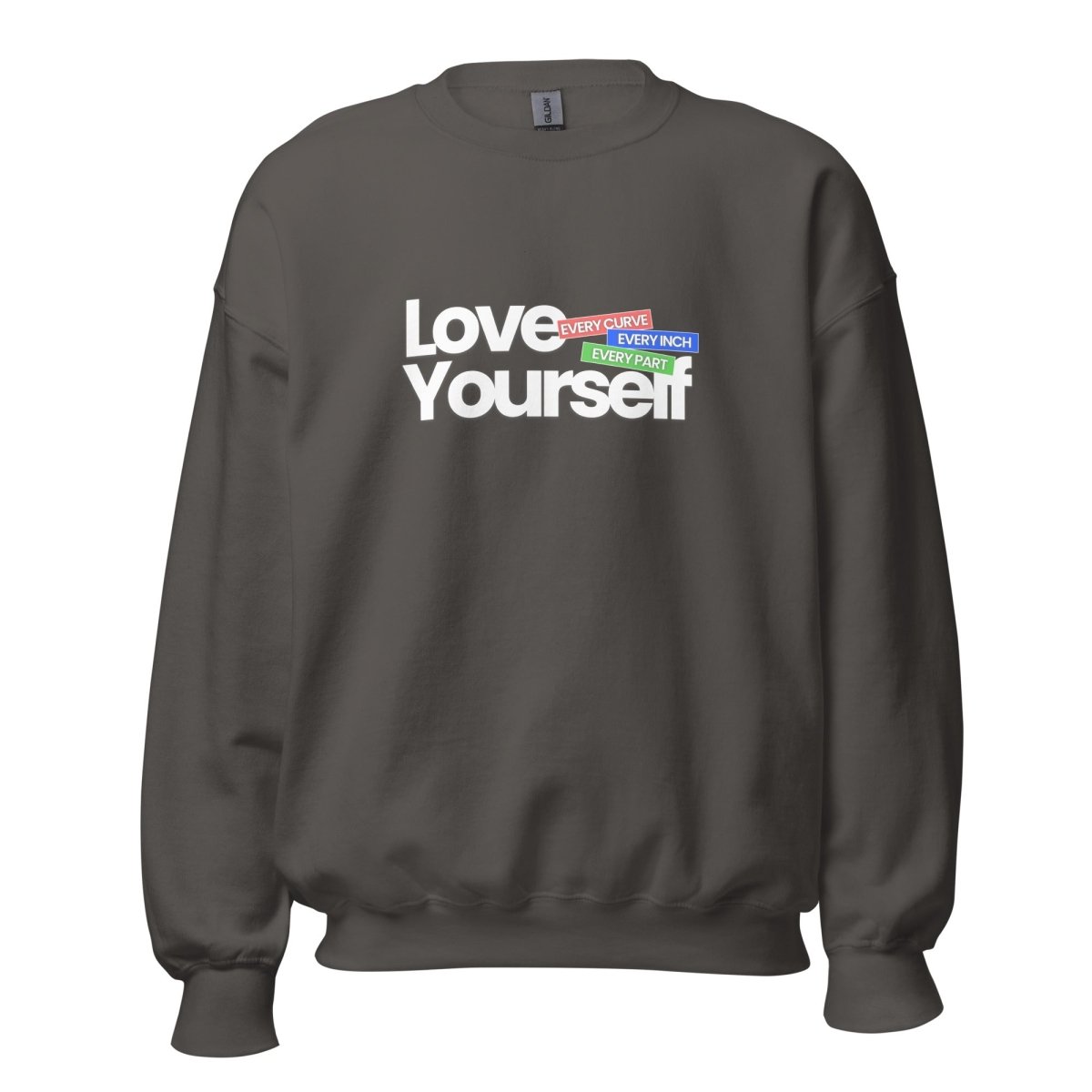 Unisex Sweatshirt "Love Yourself" - Black Ursus | Urban Streetwear