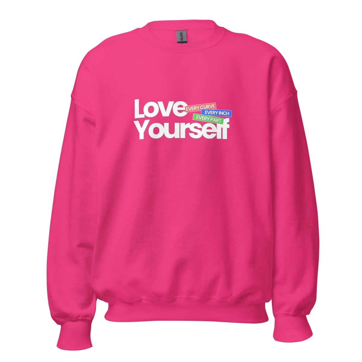 Unisex Sweatshirt "Love Yourself" - Black Ursus | Urban Streetwear