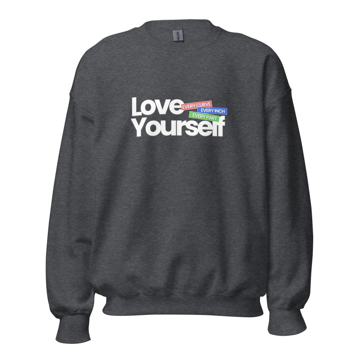 Unisex Sweatshirt "Love Yourself" - Black Ursus | Urban Streetwear