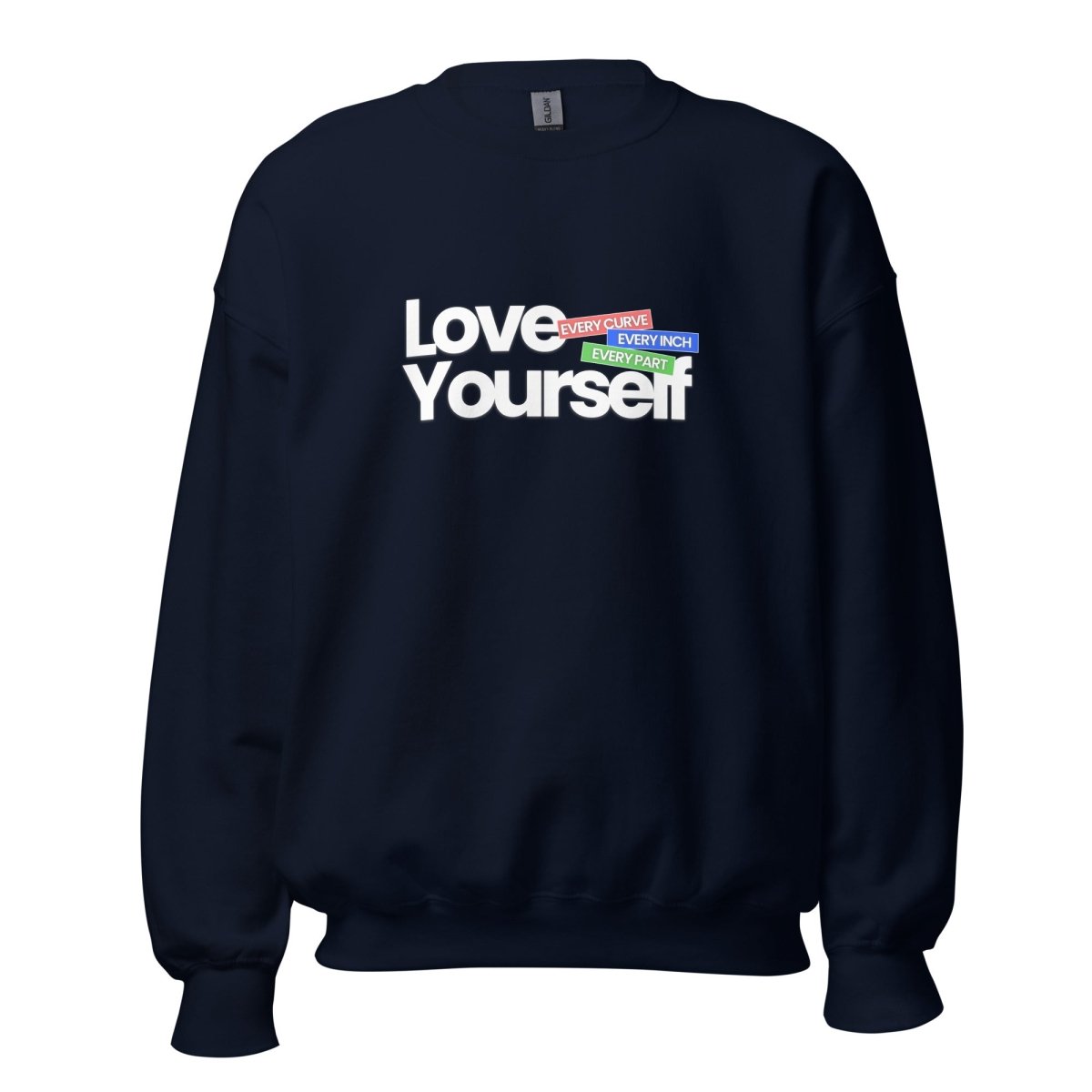 Unisex Sweatshirt "Love Yourself" - Black Ursus | Urban Streetwear