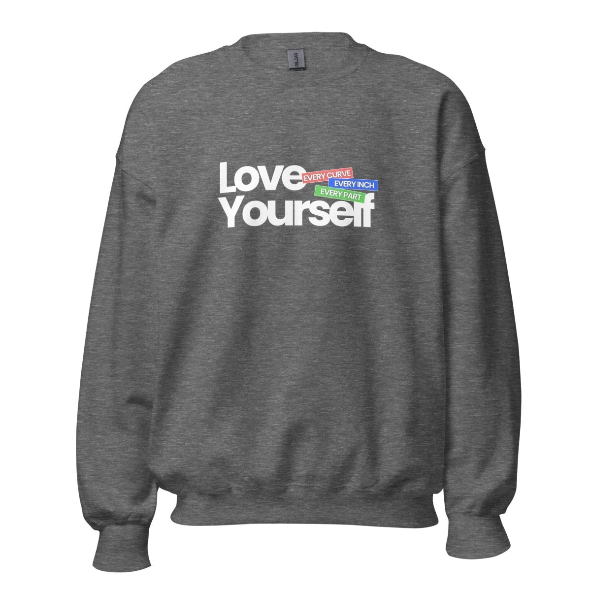 Unisex Sweatshirt "Love Yourself" - Black Ursus | Urban Streetwear