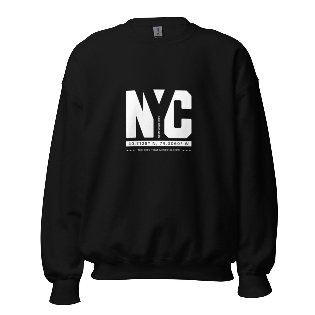Unisex Sweatshirt "NYC Essentials" - Black Ursus | Urban Streetwear