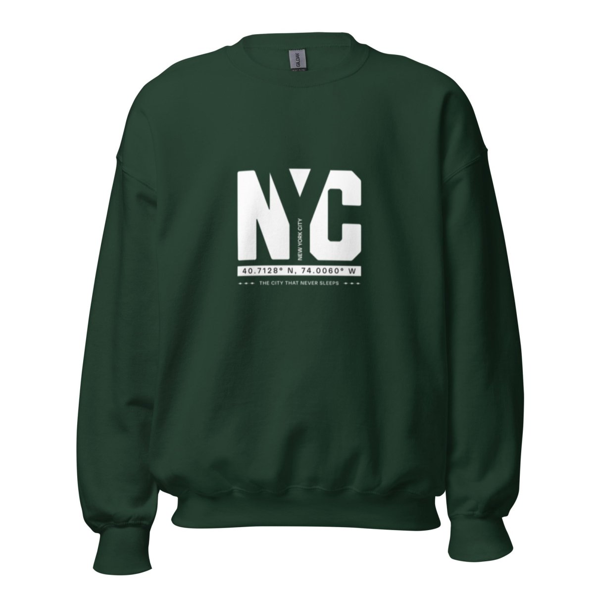 Unisex Sweatshirt "NYC Essentials" - Black Ursus | Urban Streetwear