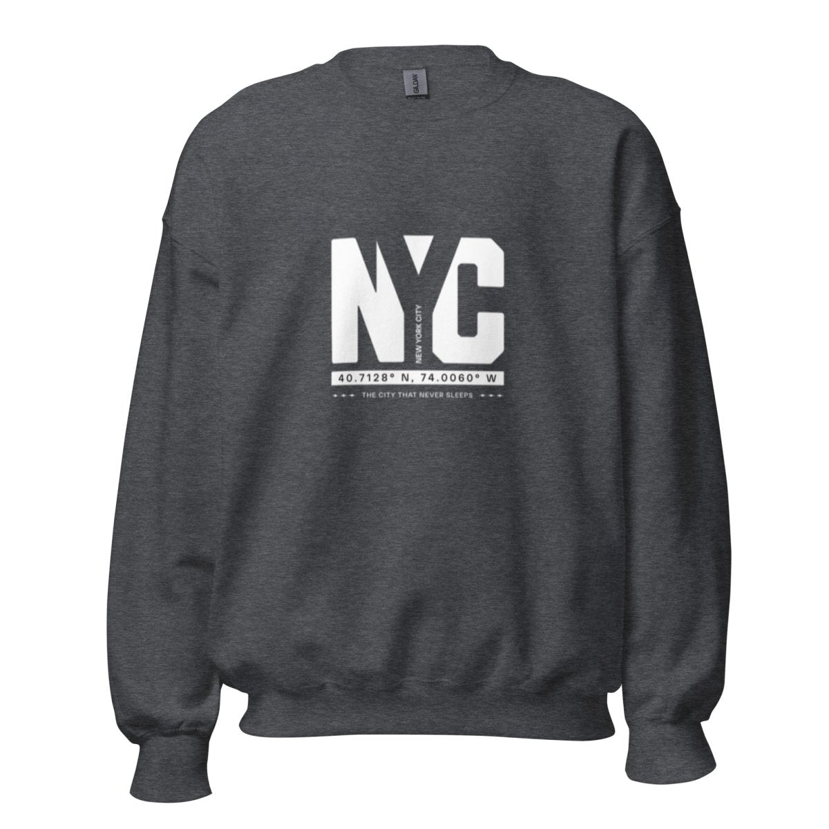 Unisex Sweatshirt "NYC Essentials" - Black Ursus | Urban Streetwear