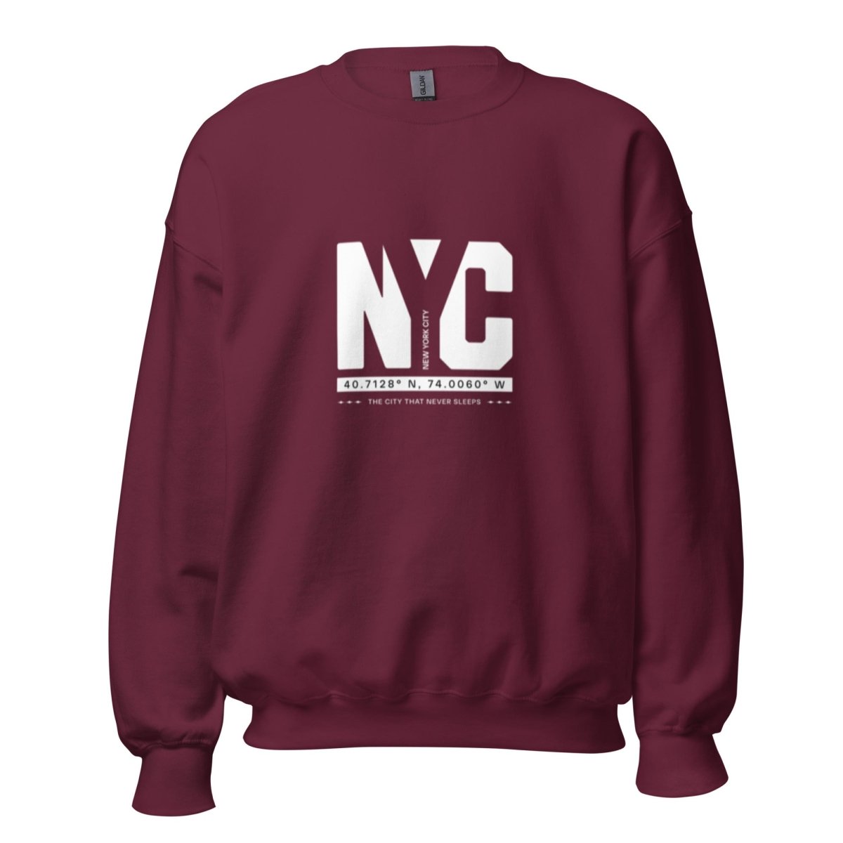 Unisex Sweatshirt "NYC Essentials" - Black Ursus | Urban Streetwear