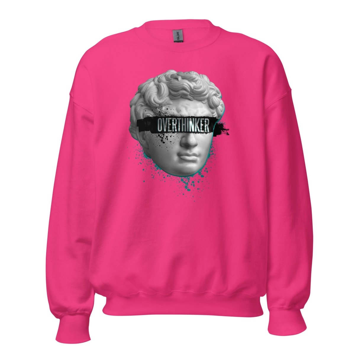 Unisex Sweatshirt „Overthinker“ - Streetwear - size_range | Black Ursus
